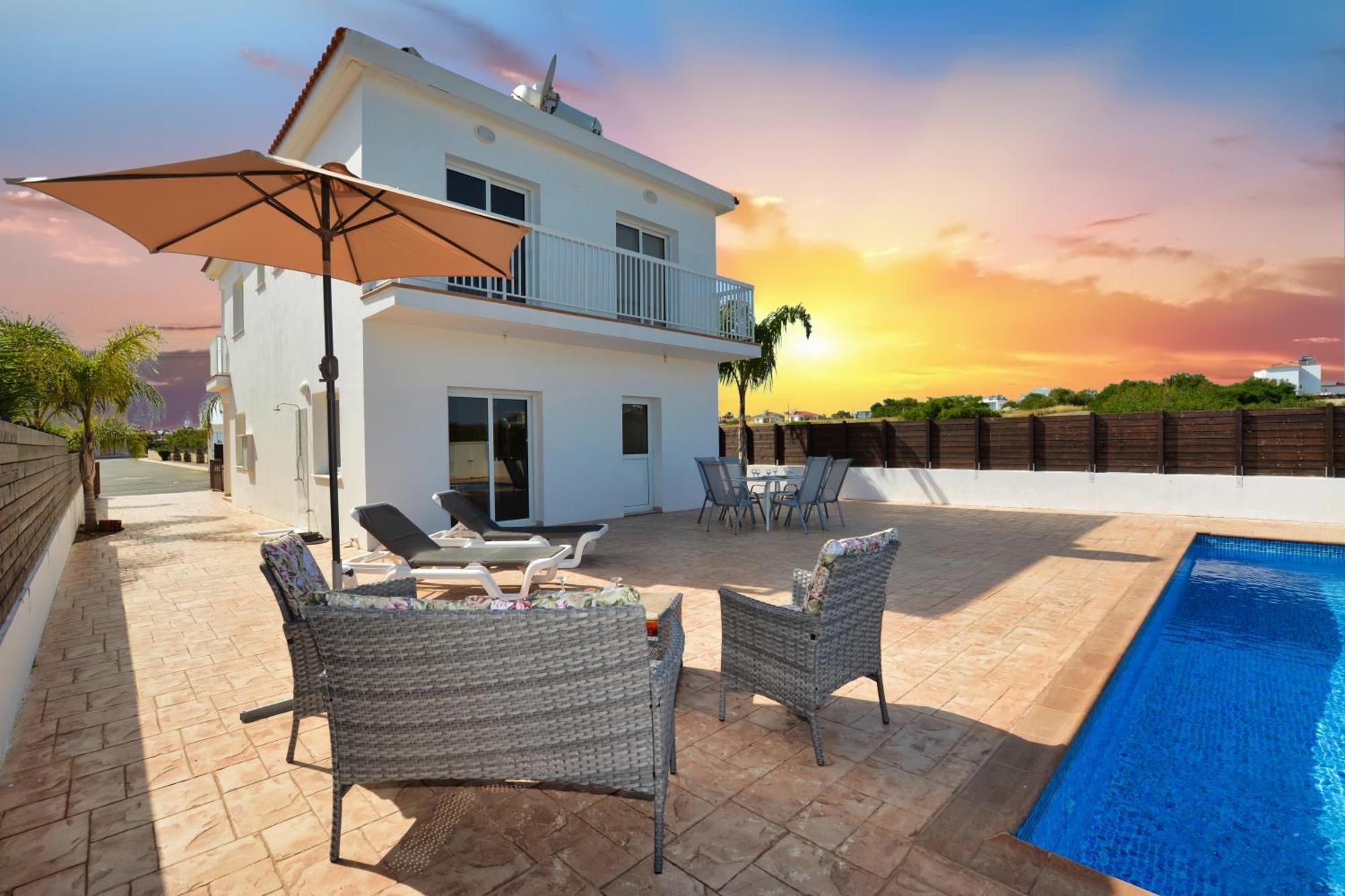 Nissi Villa Ourania Ayia Napa Exterior photo